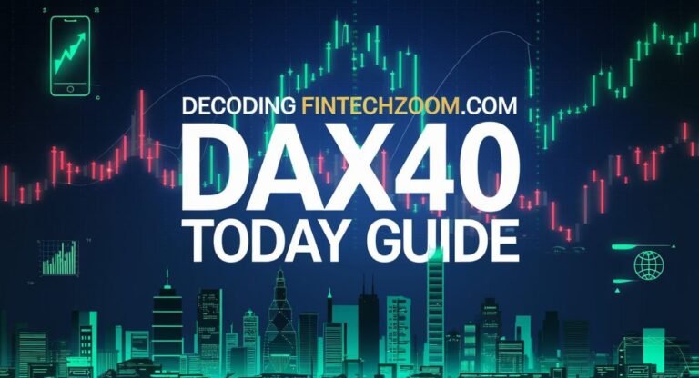 fintechzoom.com dax40 today